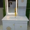PVC Vanity with Integrated LED Mirror