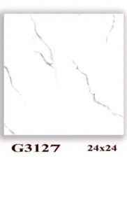 Sophisticated 24x24 Inch Marble-Effect Tile – Model G3162