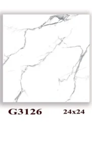 Elegant 24x24 Inch Marble Tile – Model G3126