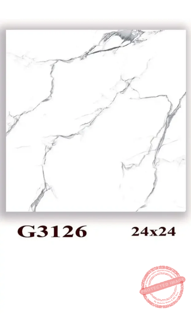 Elegant 24x24 Inch Marble Tile – Model G3126