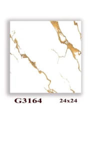 24x24 Inch Marble-Design Tile – Model G3164